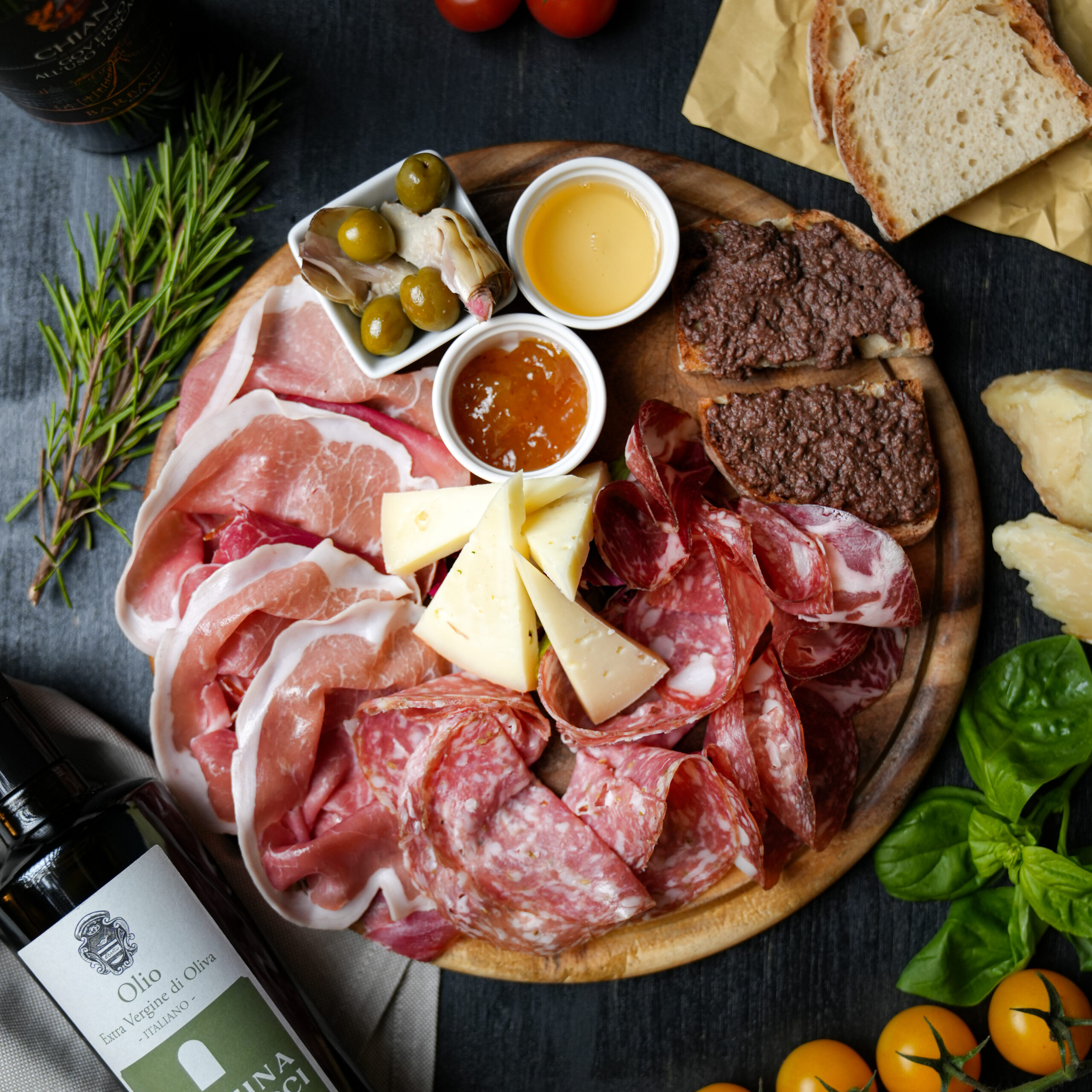 Tagliere di salumi e formaggi